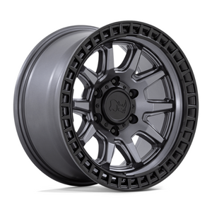 BR CALICO 17X8.5 5X5.0 71 M-GMTL BLK +34