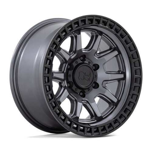 BR CALICO 17X8.5 5X5.0 71 M-GMTL BLK +34