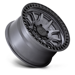 BR CALICO 17X8.5 6X5.5 106 M-GMTL BLK +0