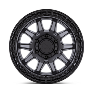 BR CALICO 17X8.5 6X5.5 106 M-GMTL BLK +0