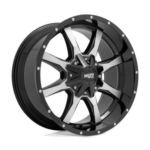 MO970 17X9 5X5.0/5.5 MCH G-BLK -12MM