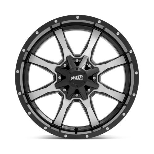 MO970 17X9 5X5.0/5.5 MCH G-BLK -12MM