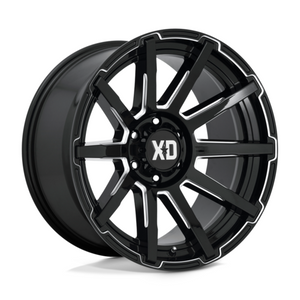 XD847 18X9 8X170 G-BLK MILL 12MM