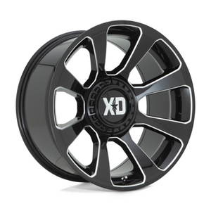 XD854 20X9 6X4.5/5.5 G-BLK MILL 18MM