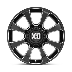 XD854 20X9 6X4.5/5.5 G-BLK MILL 18MM
