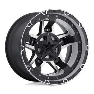 XD827 22X12 5X5.0/5.5 M-BLK MACH -44MM
