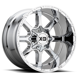 XD838 20X10 8X170 CHROME -18MM