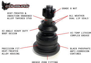 Camburg Toyota 4-Runner 03-23 / FJ 07-14 Performance X-Joint Upper Arms